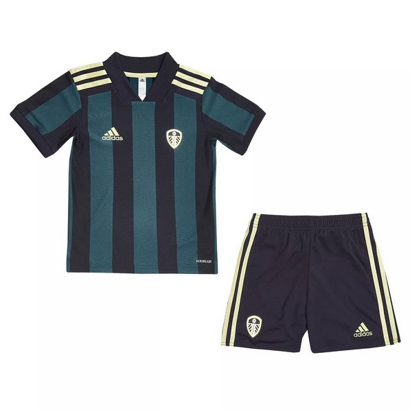 Camiseta Leeds United Replica Segunda Ropa Camiseta Niño 2020/21 Verde